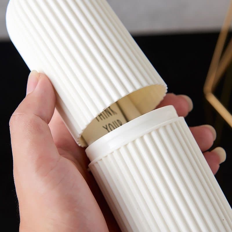 Toothcup viagem portátil conjunto de uma peça
