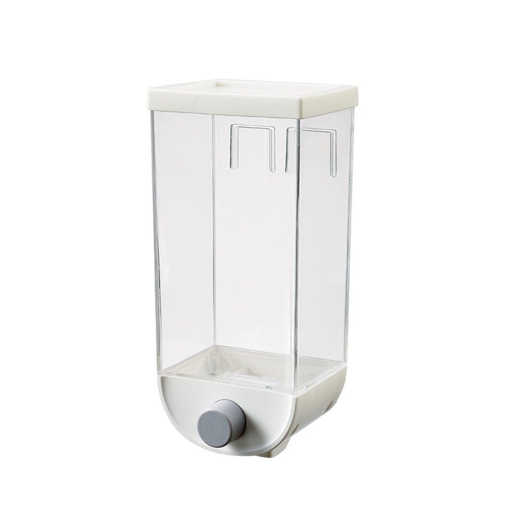 Porta Mantimentos de Parede 1500ml com Botão Dosador – Cozinha Organizada e Prática