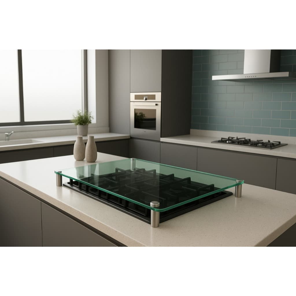 Tampa para Cooktop em Vidro Incolor- Cooktop Cooktop Electrolux IE60P - Vidro Incolor