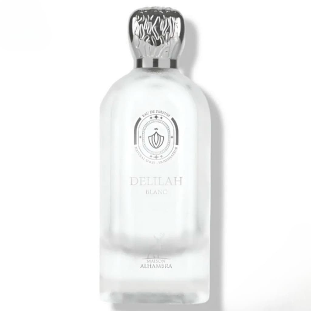 Perfume Arabe Delilah blanc 100ml: bouquet elegante e cativante - Maison Alhambra