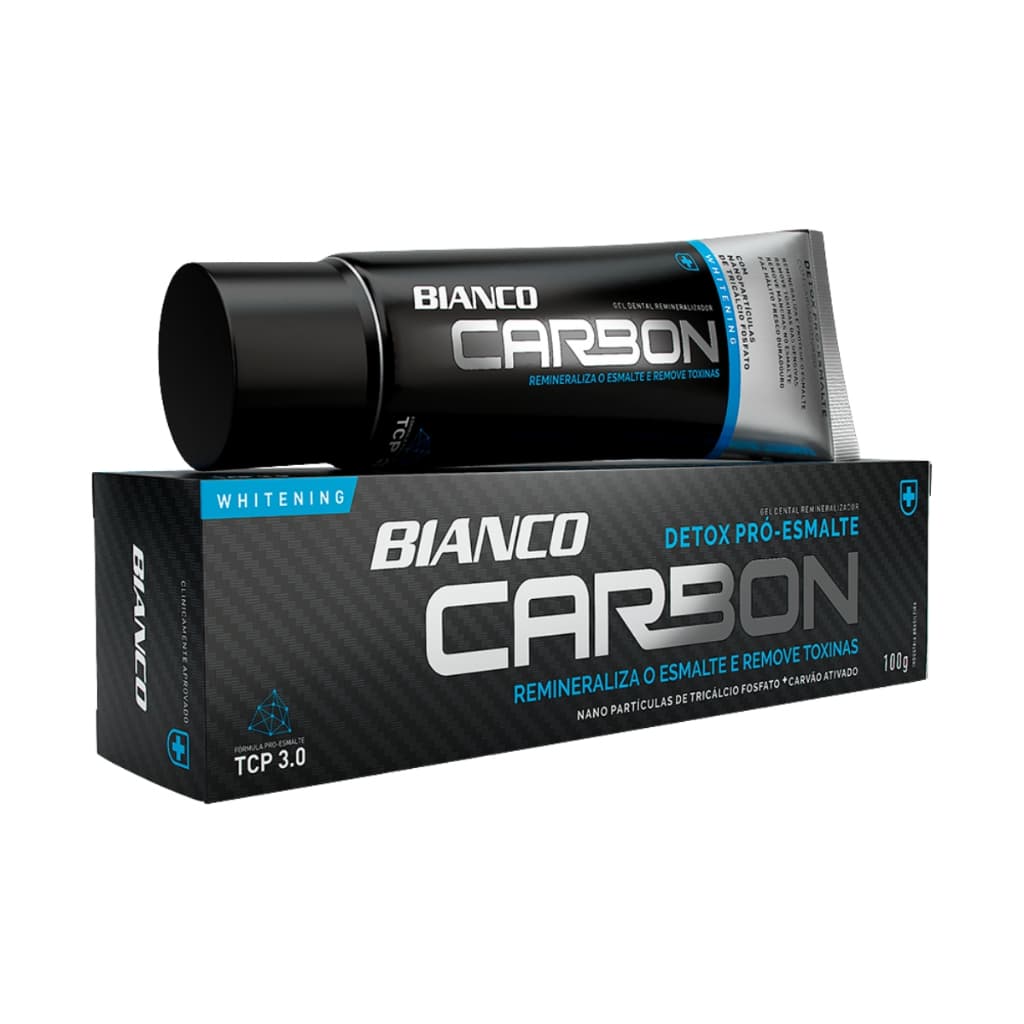 Creme Dental Carbon Remove Manchas RDA 57 100g Bianco