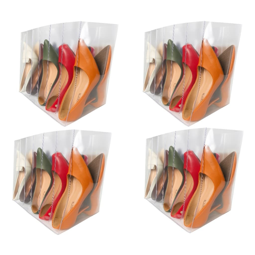 Kit 4 Colmeias Organizadoras Invisíveis De Sapatos E Tênis