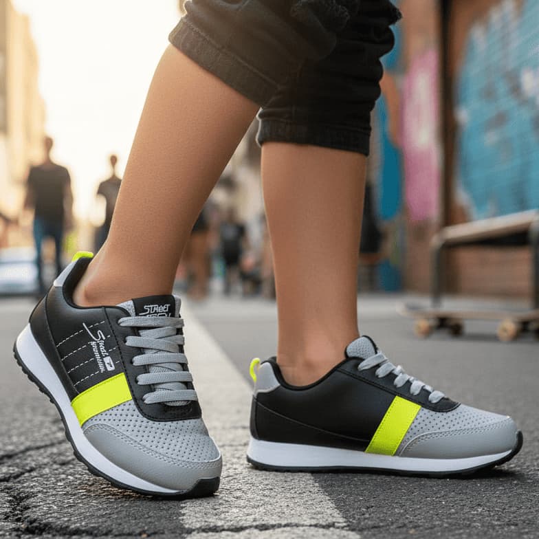 Sapatênis Infantil Masculino Casual Super Macio Confortável