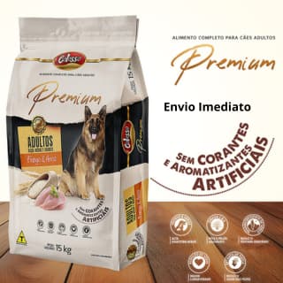 Ração Premium Cachorro Caes Porte Medio Grande Racao Colosso Frango Arroz 15kg