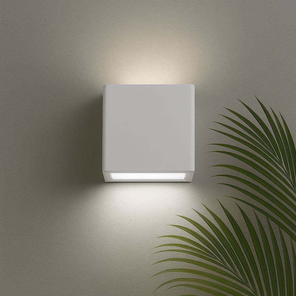 Kit 11 Luminárias Mini Slim Moderna Parede Área Externa E Interna Decorativa