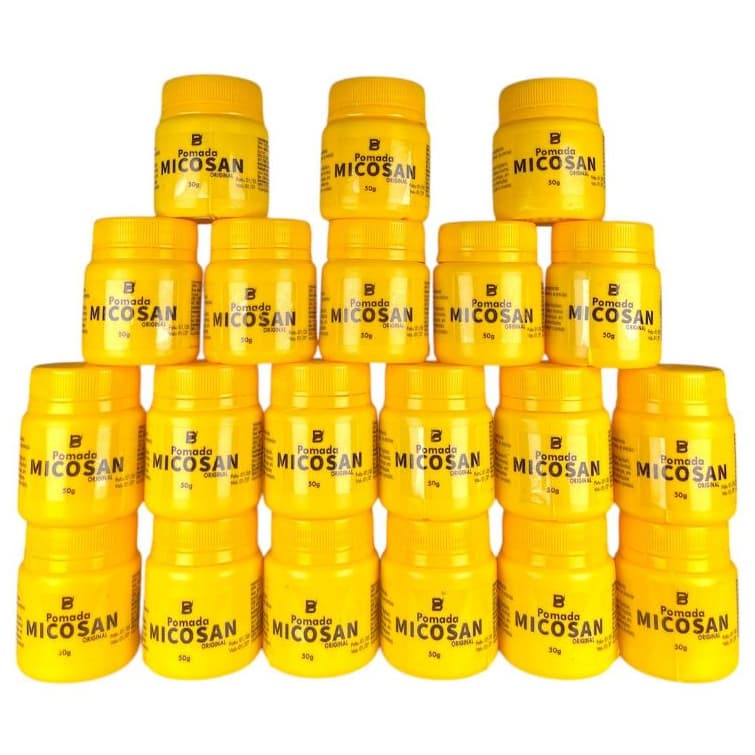 Kit Pomada Clareadora Micosan 20 Pomadas Original da Fábrica Baruc Cosméticos