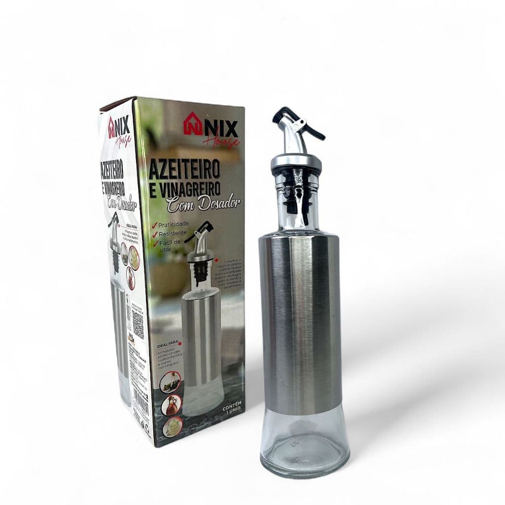 AZEITEIRO E VINAGREIRO COM DOSADOR 300ML