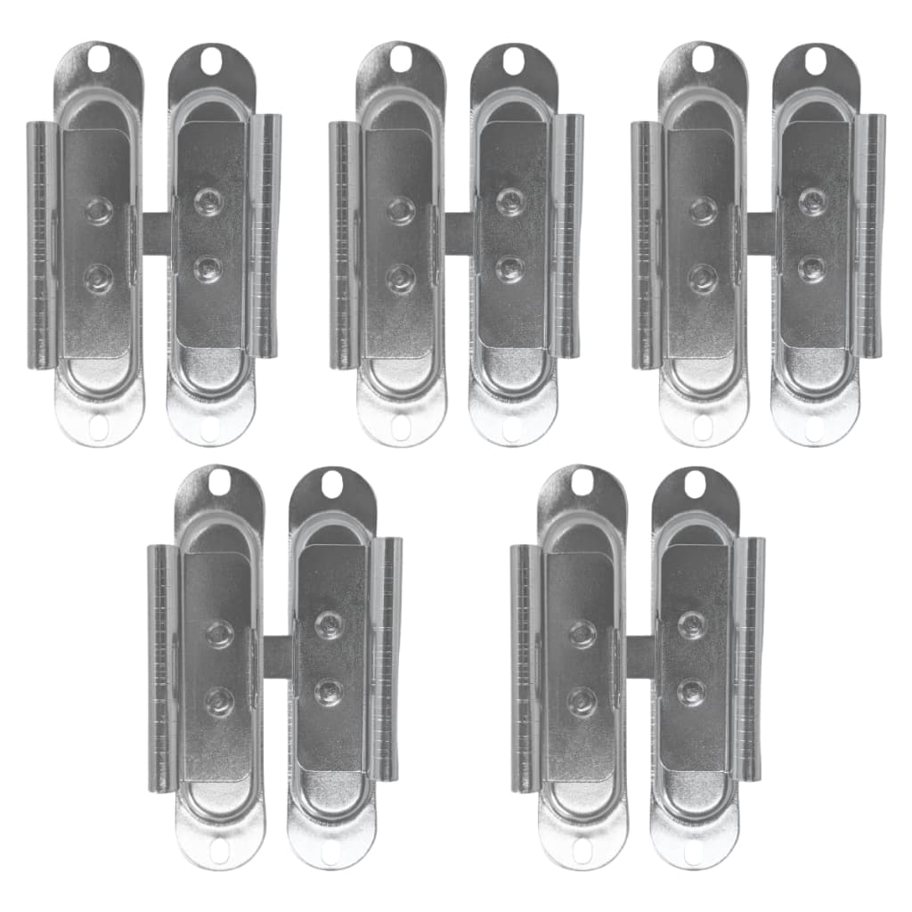 Kit 5 Fecho de Janela de Correr Trinco Para Janela Veneziana com Suporte Para Cadeado