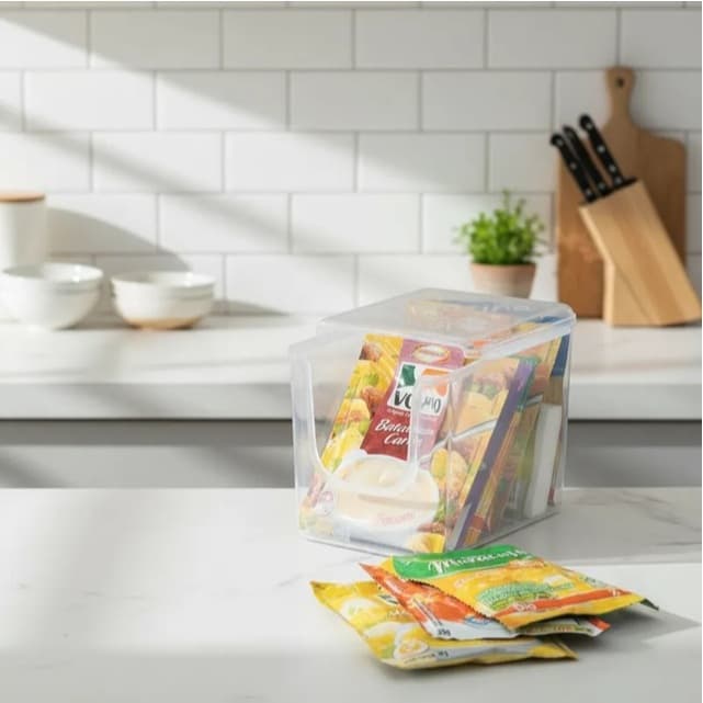 Porta Suco Gelatina Sopa em Plástico