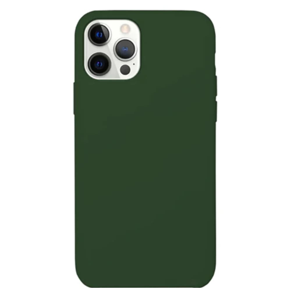 Capa Capinha Case Silicone Aveludada Para iPhone 13