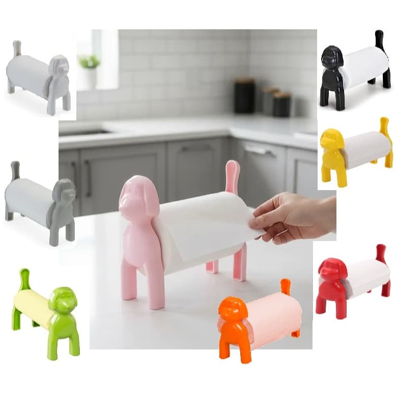Porta Papel Toalha Cachorro Dog Cozinha -