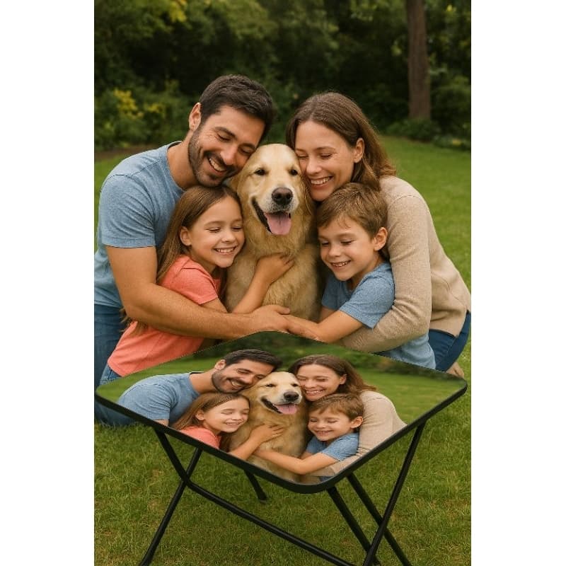 Adesivo para Mesa Personalizada – Decoração Exclusiva com sua Foto -Adesivo para móveis