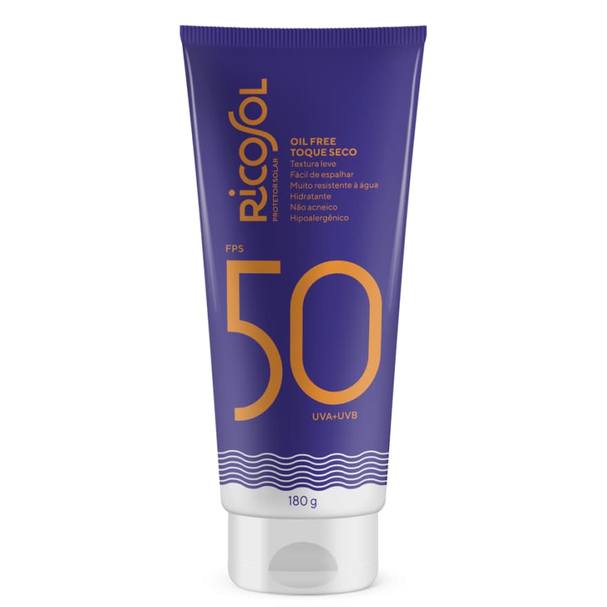 Ricosol Protetor Solar FPS 50 - 180 g