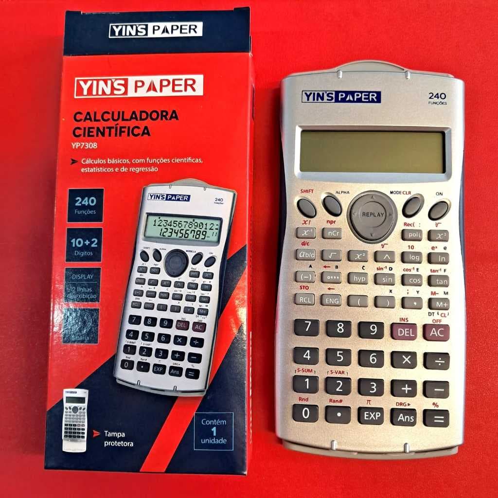 Calculadora Científica  Yins Paper 10+2 Digitos