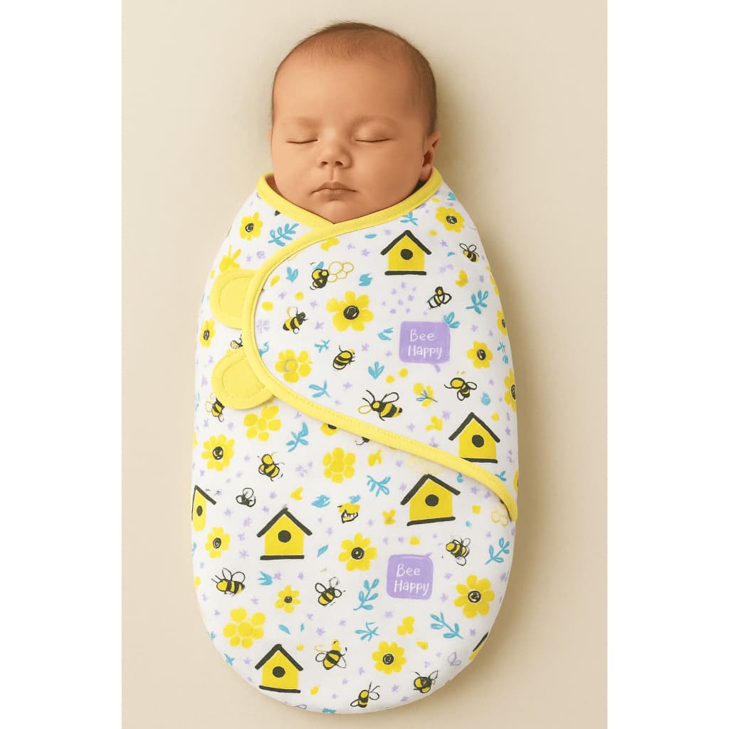 Swaddle 62cm Tamanho Maior Cueiro Charutinho Saco de Dormir Bebê 100% Algodão Recém Nascido