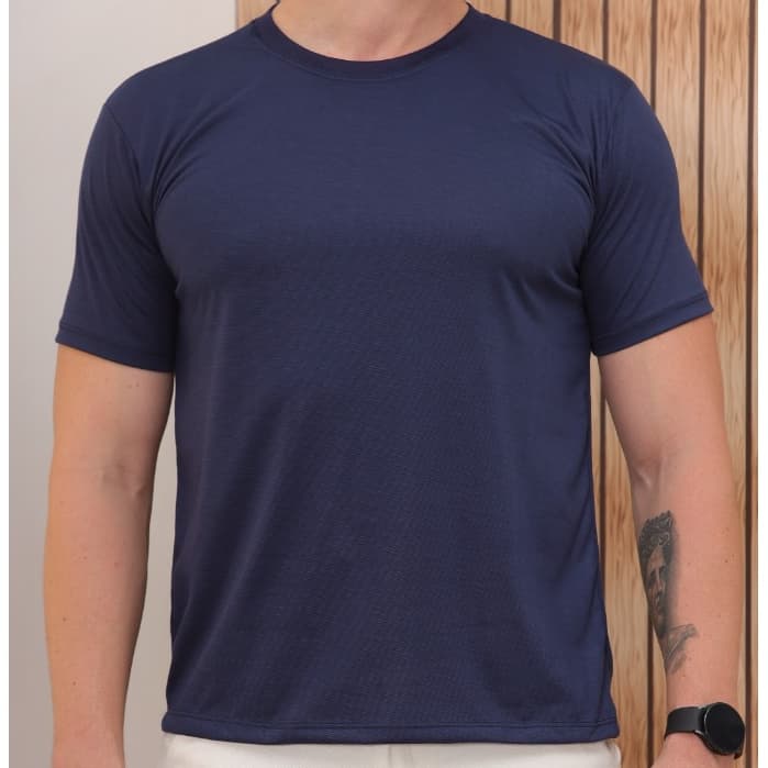 Kit 3 Camisas Masculinas Camisetas Básicas Masculino Lisa 100% Algodão Basica Atacado