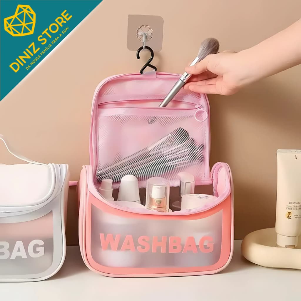 Necessaire Bolsa de Mão Organizadora com Alça - Sortida