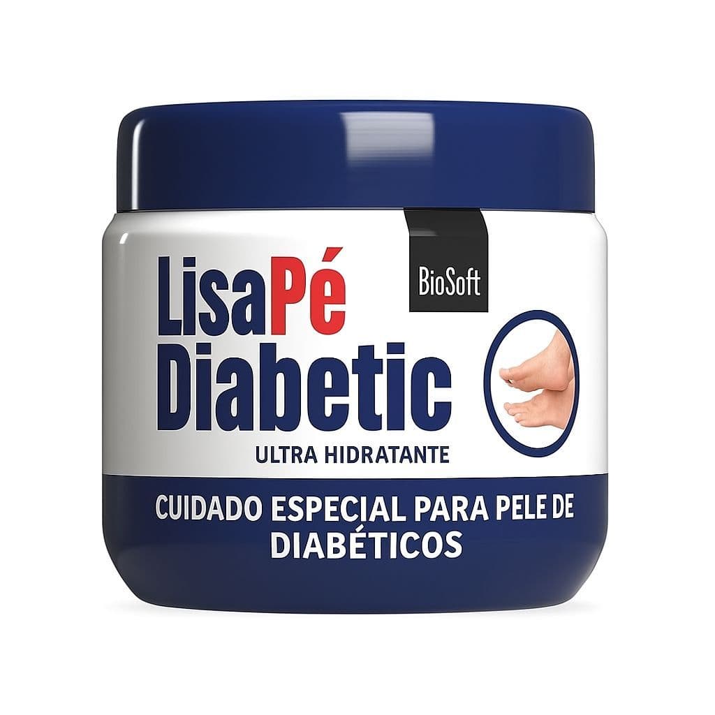 Creme Hidratante Lisa Pé Diabetic EFICAZ PARA PELE COM DIABETE