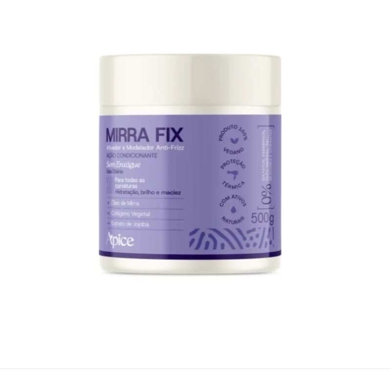 Ativador e Modelador Anti-Frizz Mirra Fix Apice 500gr