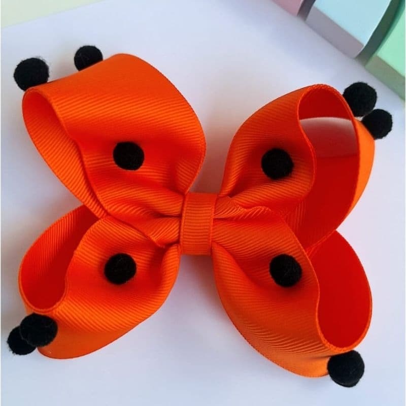 laço de cabelo/ laçarote infantil/acessórios de cabelo/laços halloween
