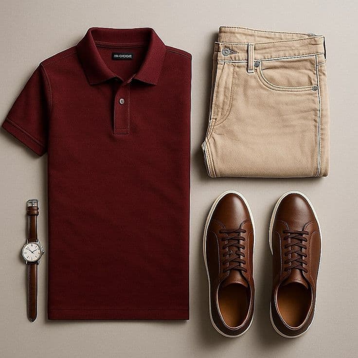 Camiseta Gola Polo Social Esporte Fino Masculina Slim Algodão
