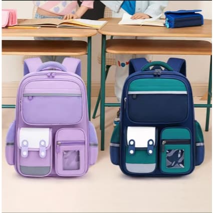 Mochila Feminina Escolar Impemeavel Multi Camada multicolorido Super Resistente Lindo Design