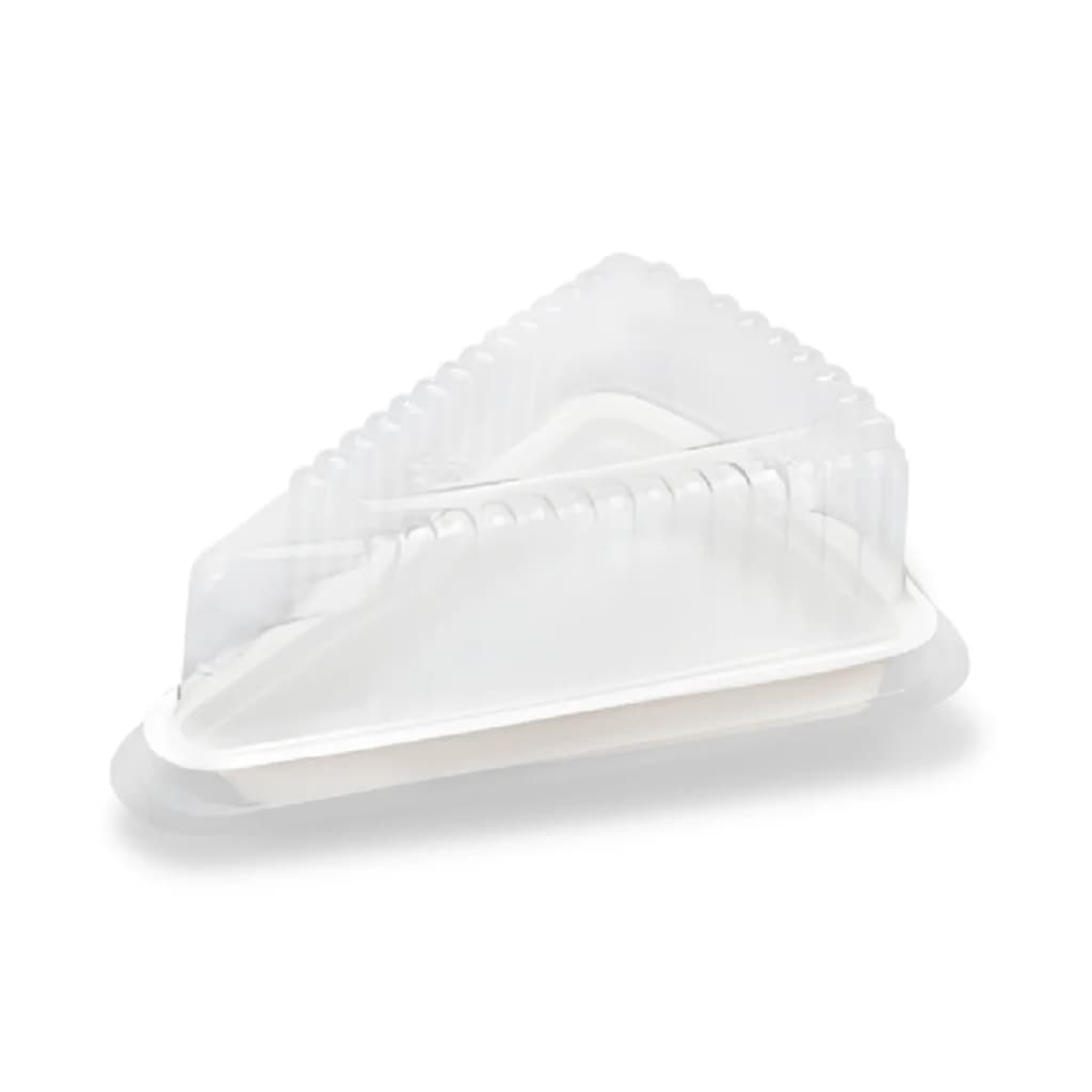 Embalagem Triangular Fatia Para Bolo, Torta, Doces, Pudim - Base Branca  (10 e 20 unidades)