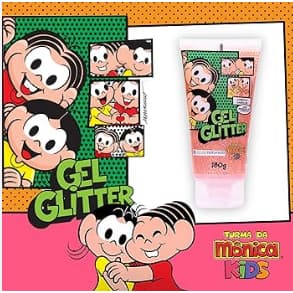 Gel Glliter Mônica - 180g Cia da Natureza