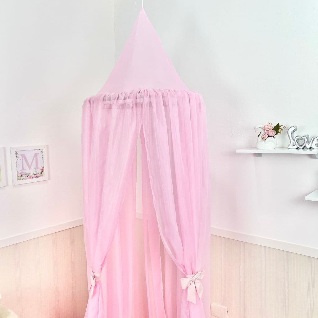 Tenda Infantil Mosquiteiro com Tapete 1m Quarto Decoração 2,40m