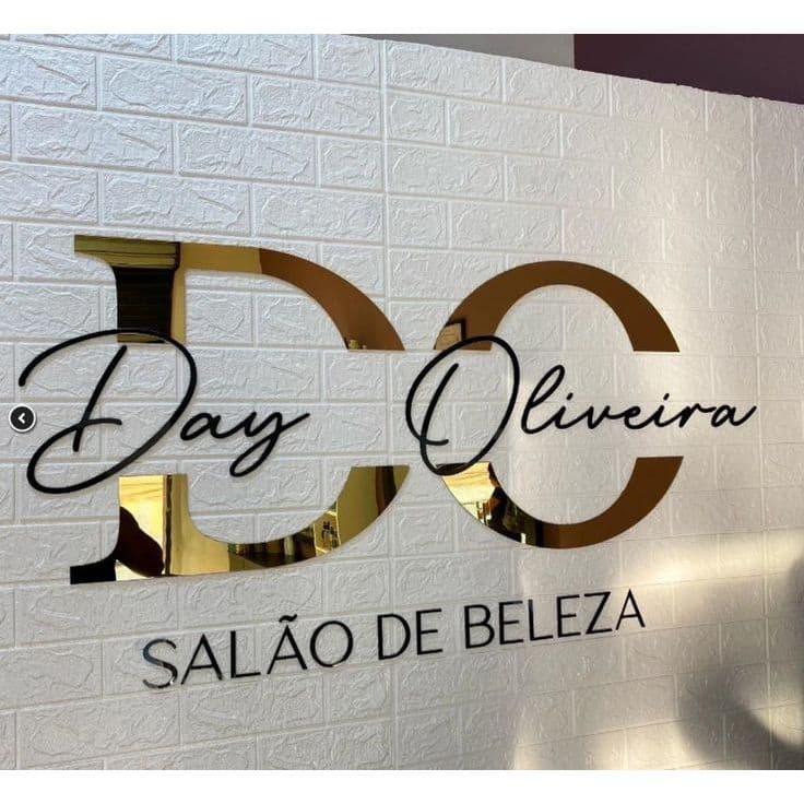 Logos Espelhados em Acrílico 2mm – Rose, Prata e Ouro