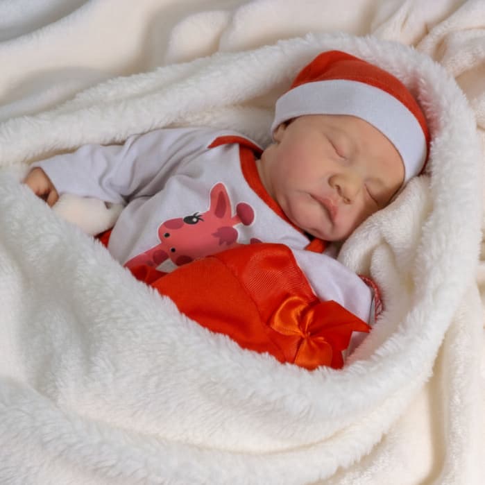 Bebê Reborn Boneca Realista Siliconada Pode dar Banho Em Promoção
