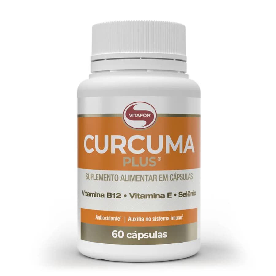 Curcuma Plus 60 Cápsulas - Vitafor