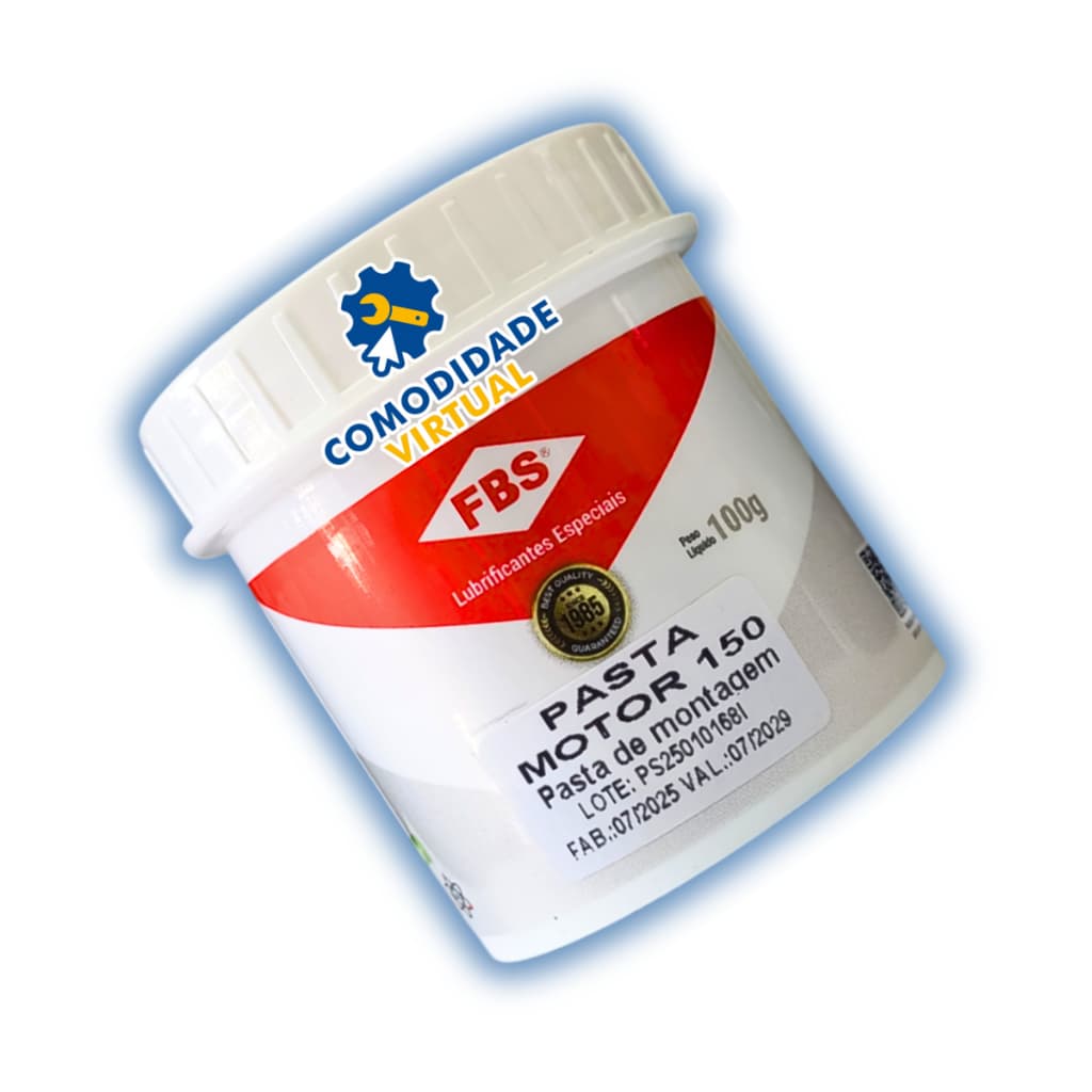 Pasta Lubrificante Para Montagem Motor Virabrequim e Bronzinas de Biela - PASTA MOTOR 150 100g