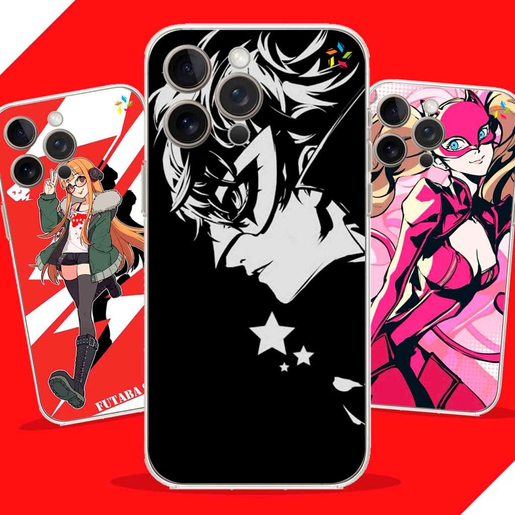 Capa Capinha Personalizada -  Coleção Persona 5, Games Para Todos os Modelos de Celular