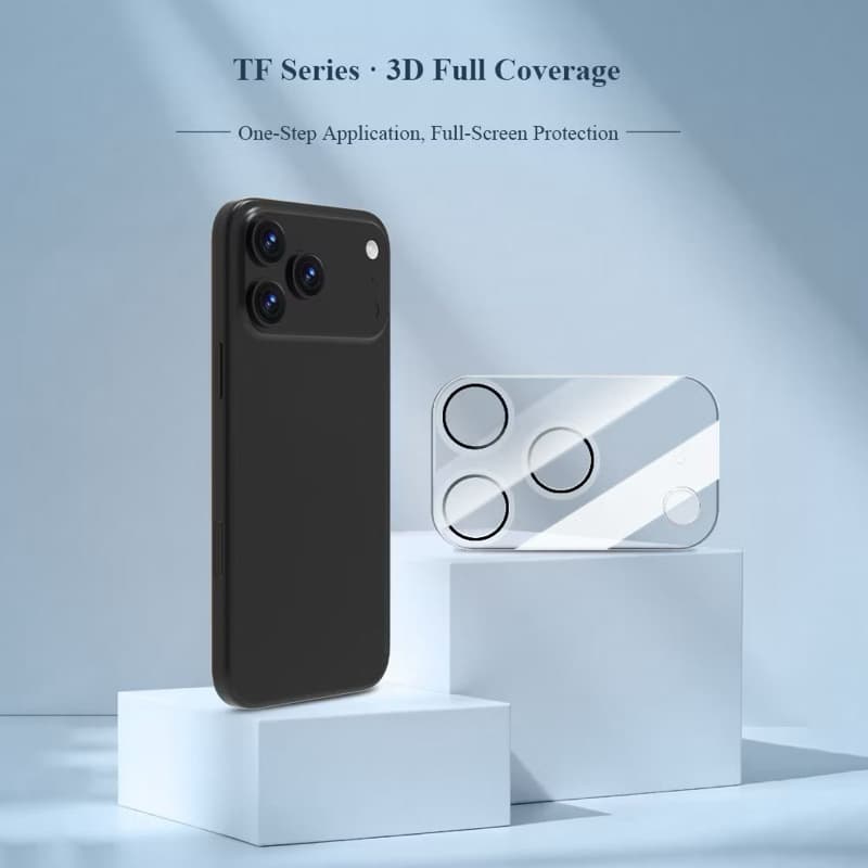 ATALHOBR Protetor De Lente De Câmera Vidro Temperado Lereach Para iPhone 17/17Pro/17Air/17ProM