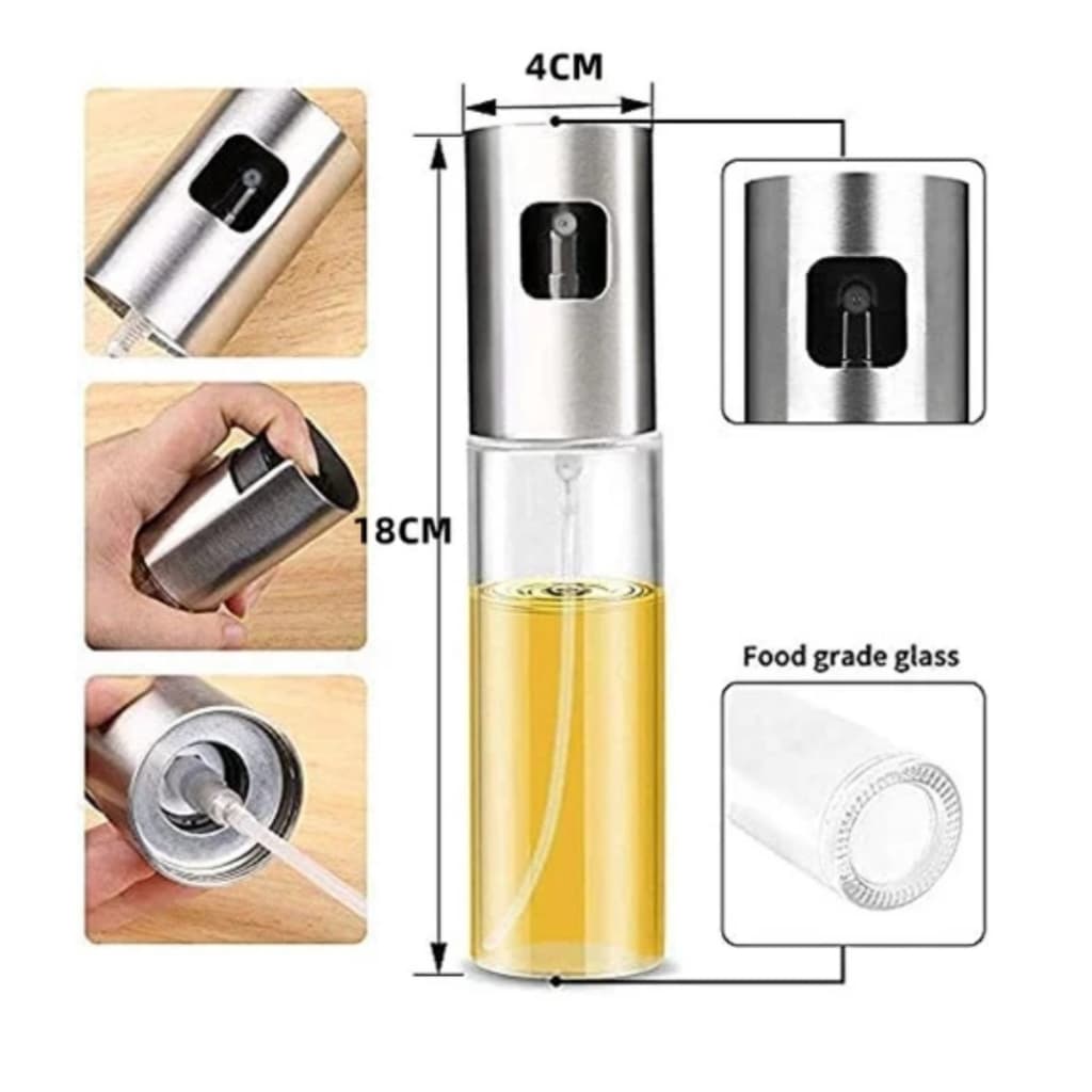 Spray Pulverizador Premium 100ml – Azeite, Vinagre, Molhos e Temperos
