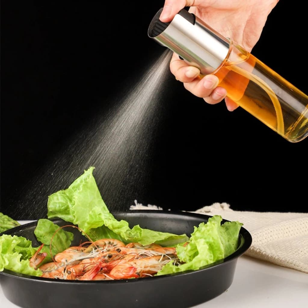 Kit 3 Borrifadores de Azeite 100ml – Spray Pulverizador Culinário Promoção