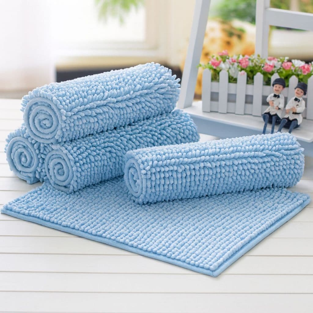 Tapete Banheiro 40x60 Antiderrapante Bolinha Absorve Agua