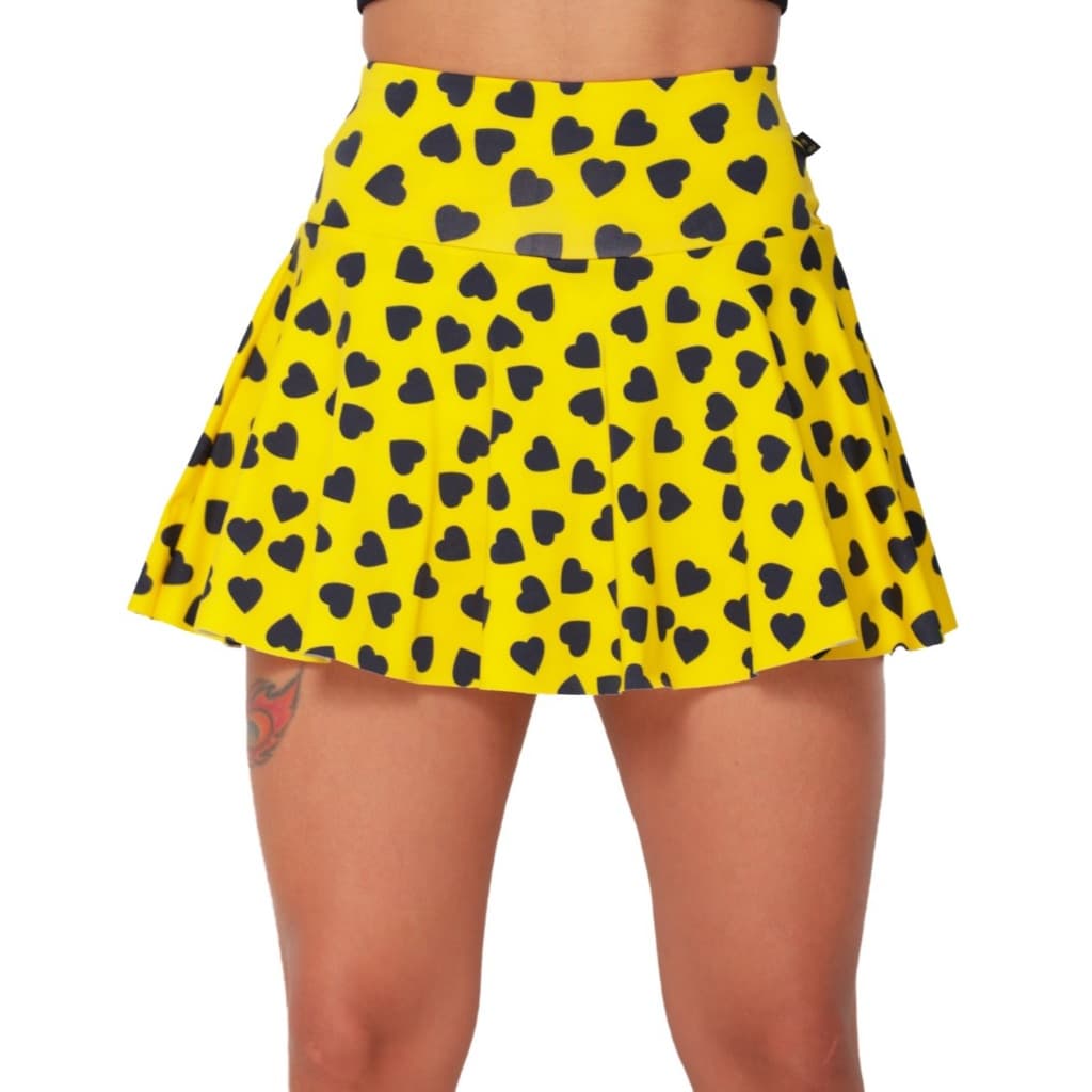 Short Saia Estampado Tapa Bumbum  Suplex Nova Coleção Cos Alto