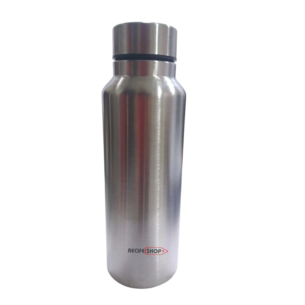 Garrafa de Inox 750ml Resistente a Vácuo - Squeeze para Academia, Esportes, Suco e Chá