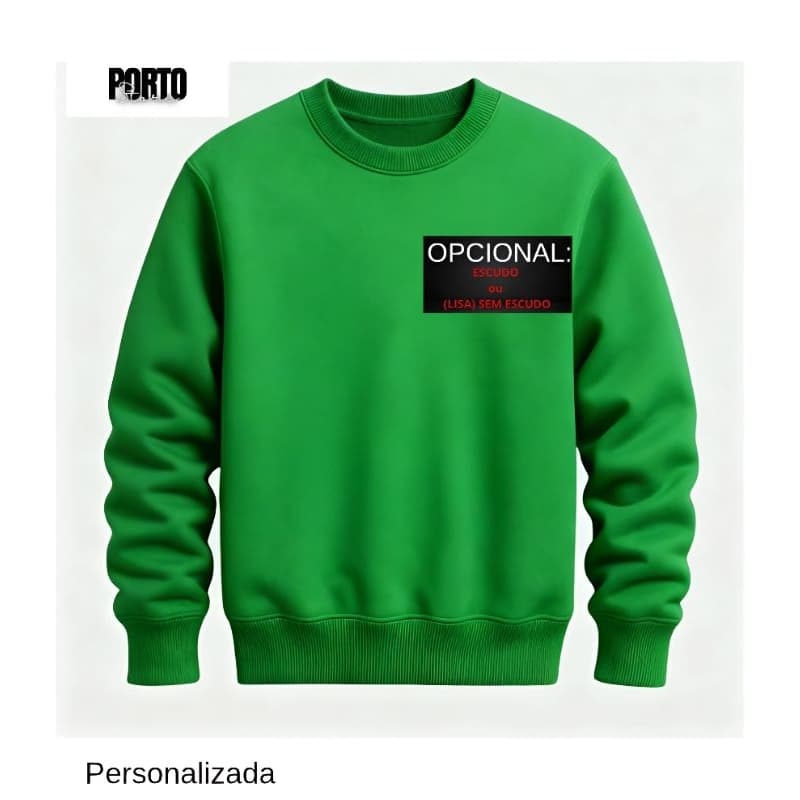 Moletom blusa de frio time ver.dão pa!meiras básica personalizado de gola na promoção