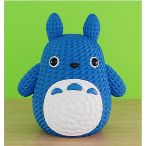 Réplica: Totoro Estilo Crochê