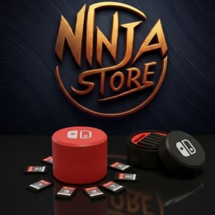 Suporte para Jogos Nintendo Switch - 8 Cartuchos