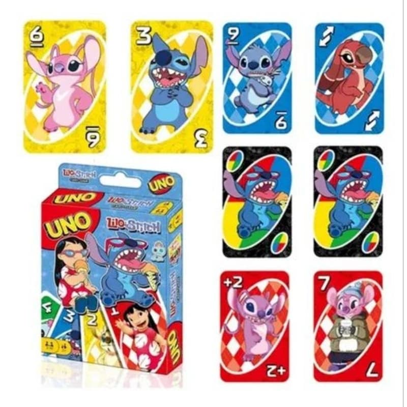 Jogo UNO Stitch - Diversão Intergaláctica com Lilo e Stitch!