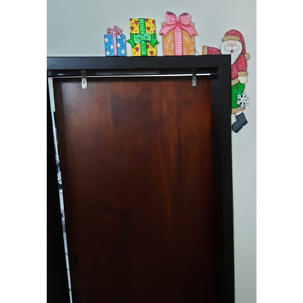 Decoração Natalina, decoração de Natal, enfeite de porta