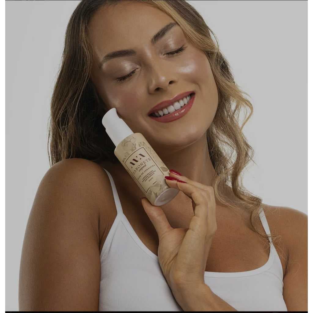 Sabonete Corporal Hidratante com espuma cremosa Flor de Cerejeira 120ml limpeza delicada hidratação