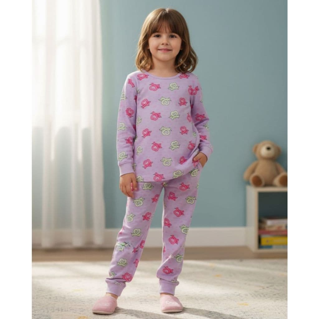 PIJAMA KYLY INFANTIIL MANGA LONGA FEMININO - VARIOS TAMANHOS ESCOLHA O SEU