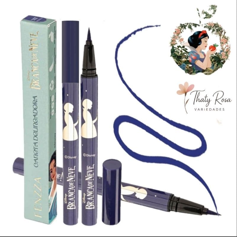 CANETA DELINEADORA PARA OLHOS BRANCA DE NEVE TRUE LOVES- FENZZA
