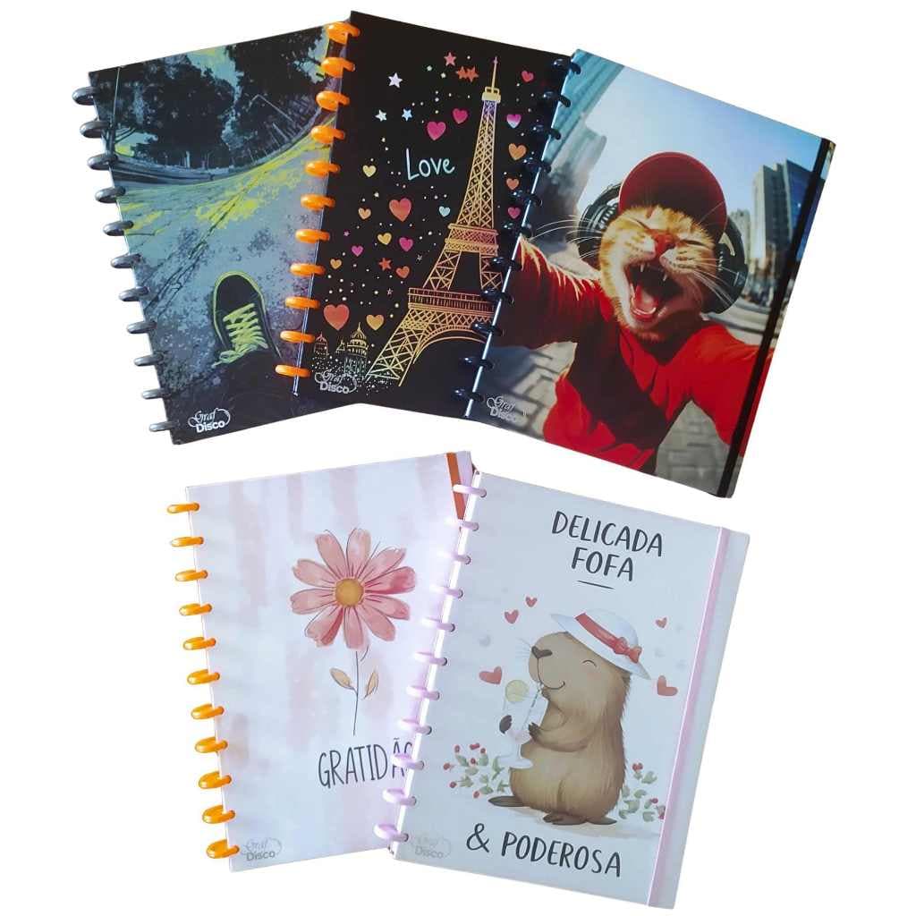 Caderno De Disco Inteligente Universitário Uma Matéria A4