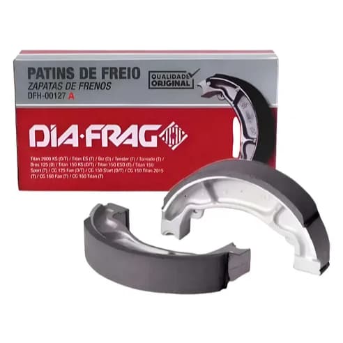 PATIM DE FREIO CG/TITAN/FAN/BIZ DIANT./TWISTER - 0,25